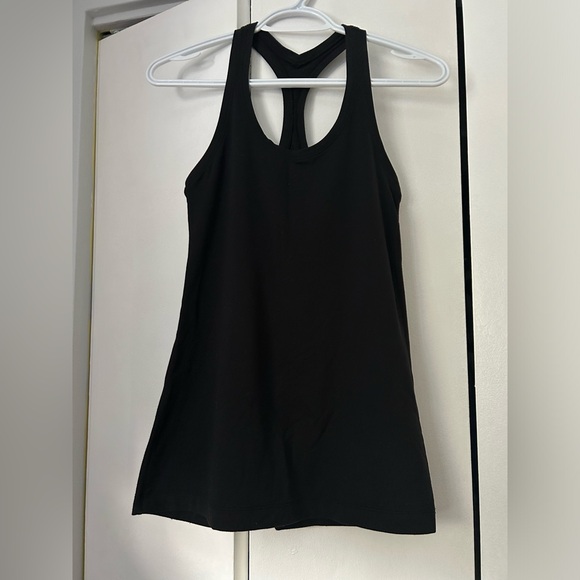 Lululemon Racerback Tank Top Black Size 6 - Picture 1 of 2